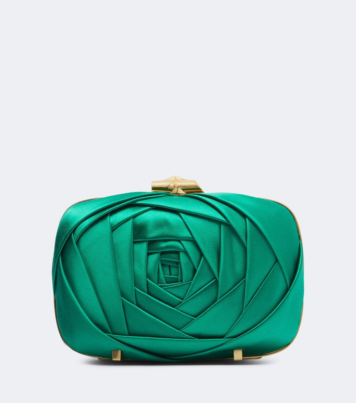 Roger Vivier Rose Vivier satin clutch