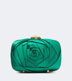 Roger Vivier Rose Vivier satin clutch