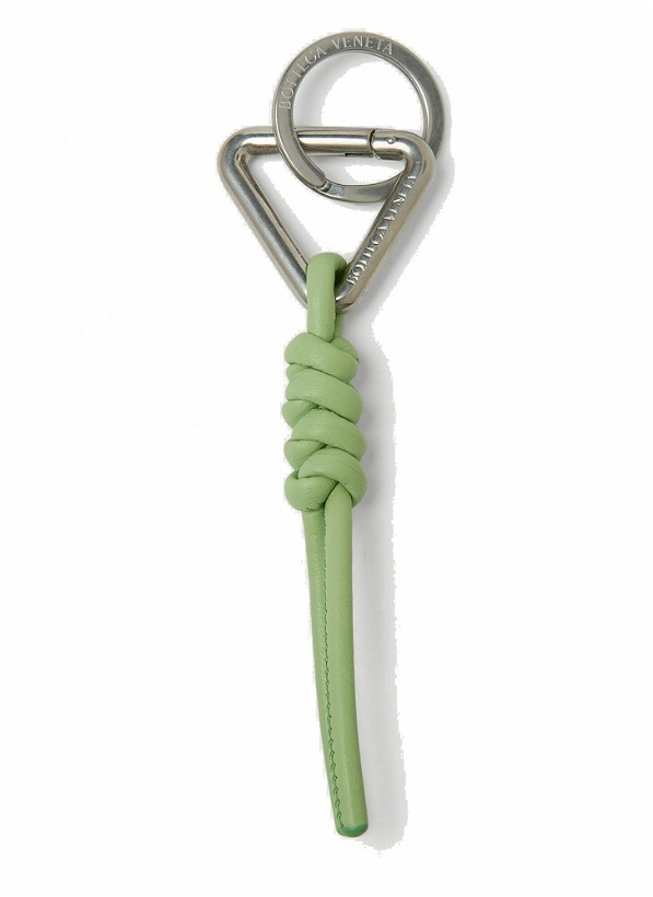 Photo: Knotted Key Ring in Green