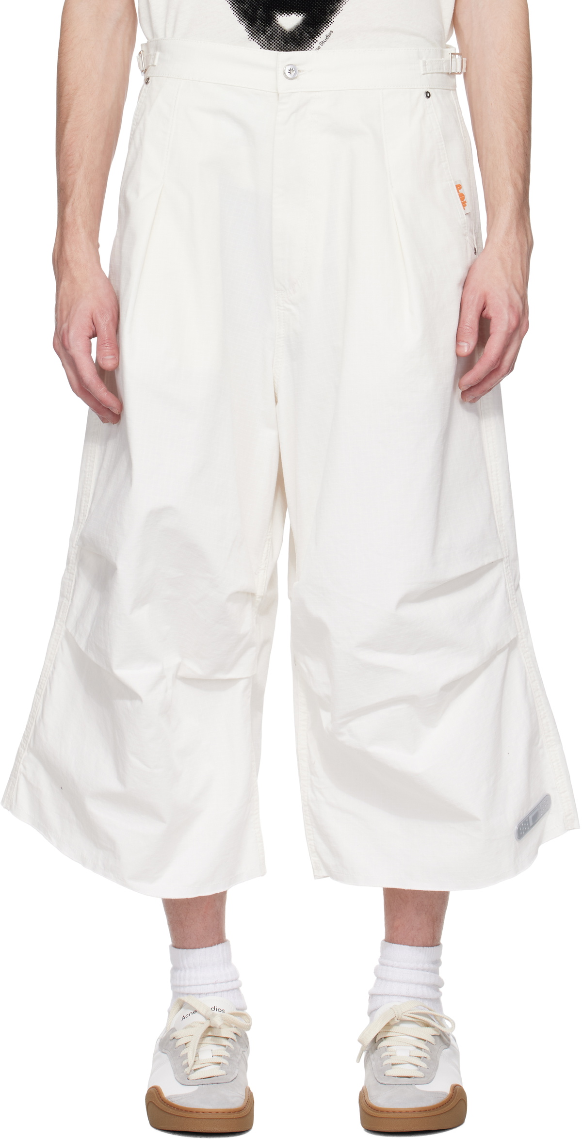 PDF White Paracadute Trousers