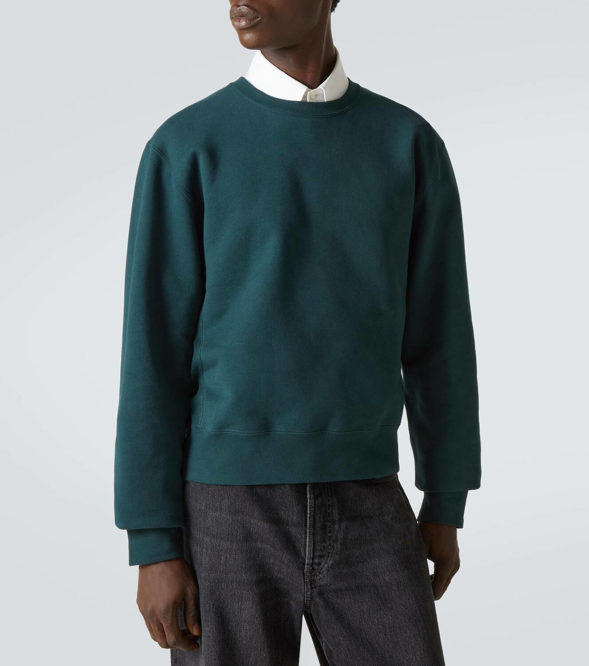 Saint Laurent Cassandre cotton fleece sweatshirt Saint Laurent