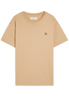 Vivienne Westwood Classic Logo Stretch-cotton T-shirt Brown