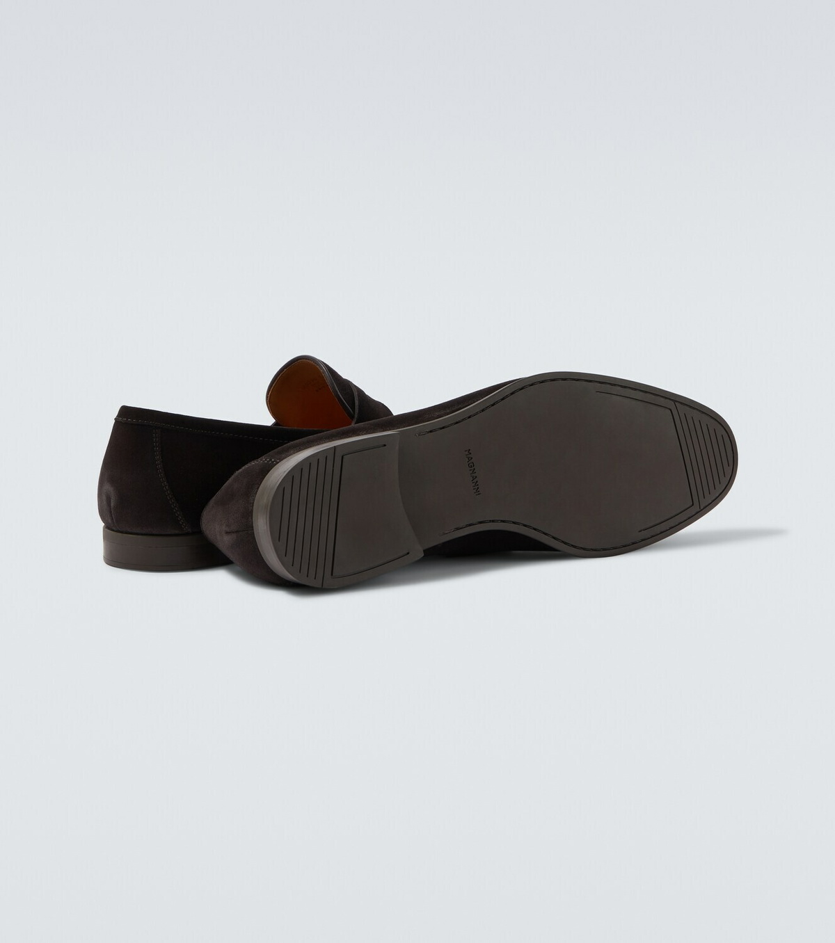 Magnanni Diezma II suede penny loafers