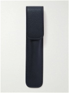 Smythson - Panama Cross-Grain Leather Pen Sleeve
