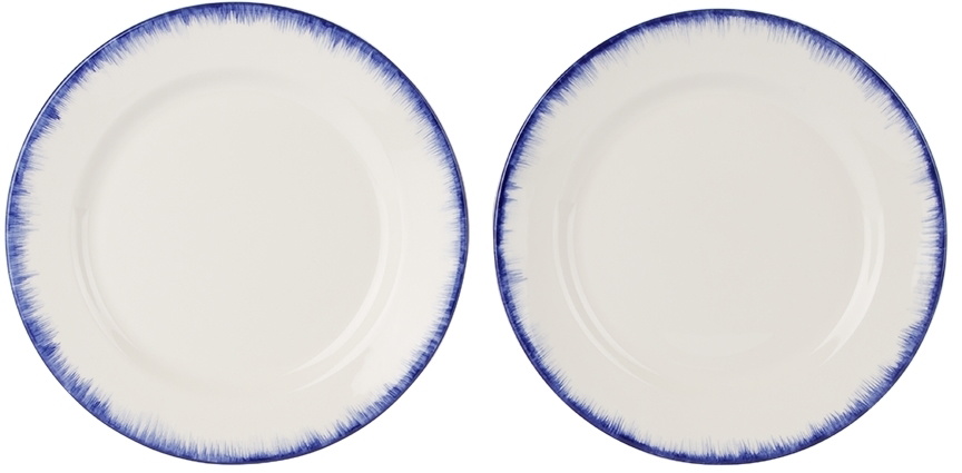 Stories of Italy Blue Eclipse Plain Plate Set