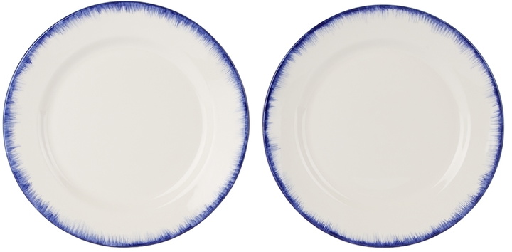 Photo: Stories of Italy Blue Eclipse Plain Plate Set