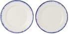 Stories of Italy Blue Eclipse Plain Plate Set