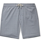 Faherty - Classic Mid-Length Printed Swim Shorts - Gray