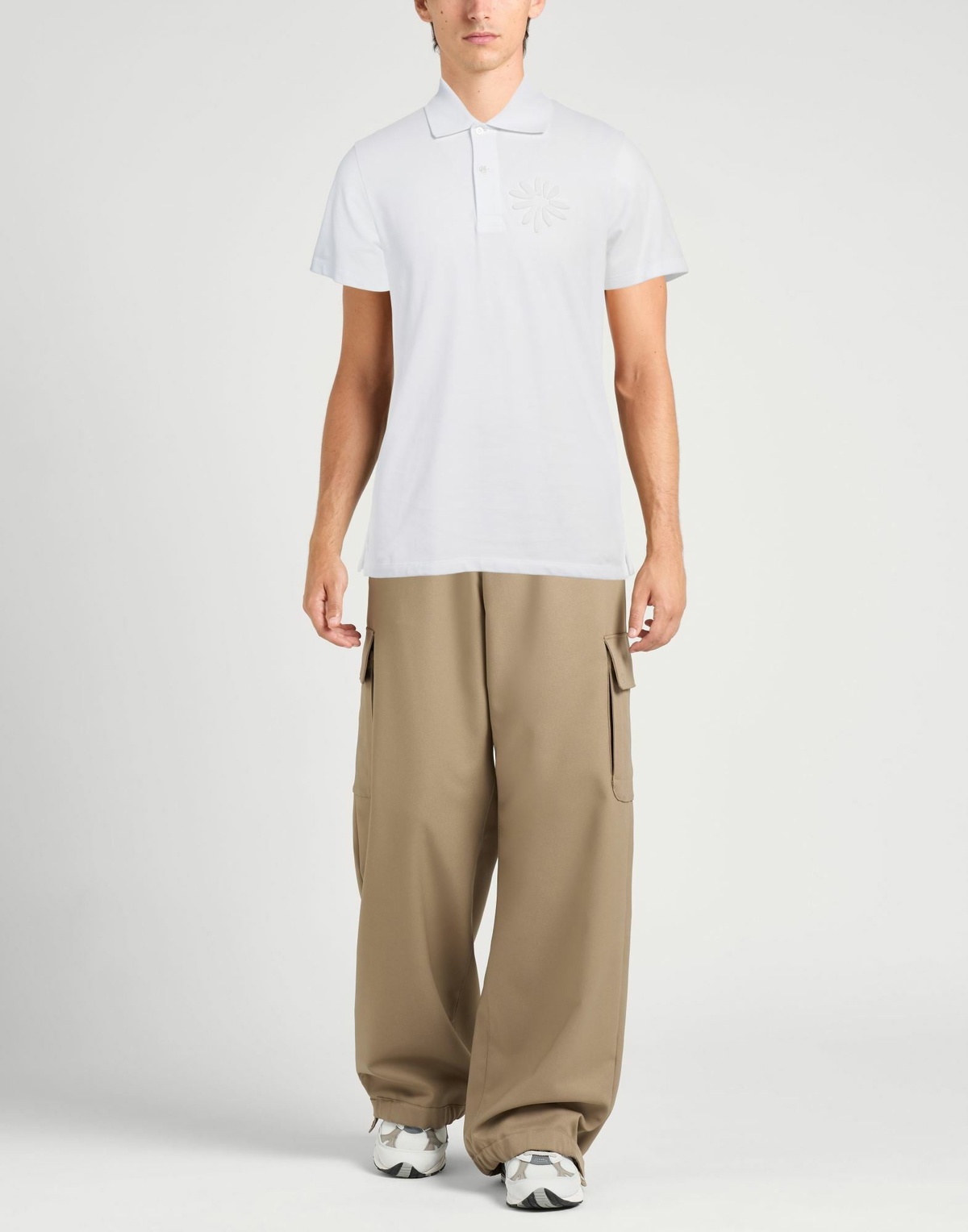 Sandro Mens Polo shirt in White