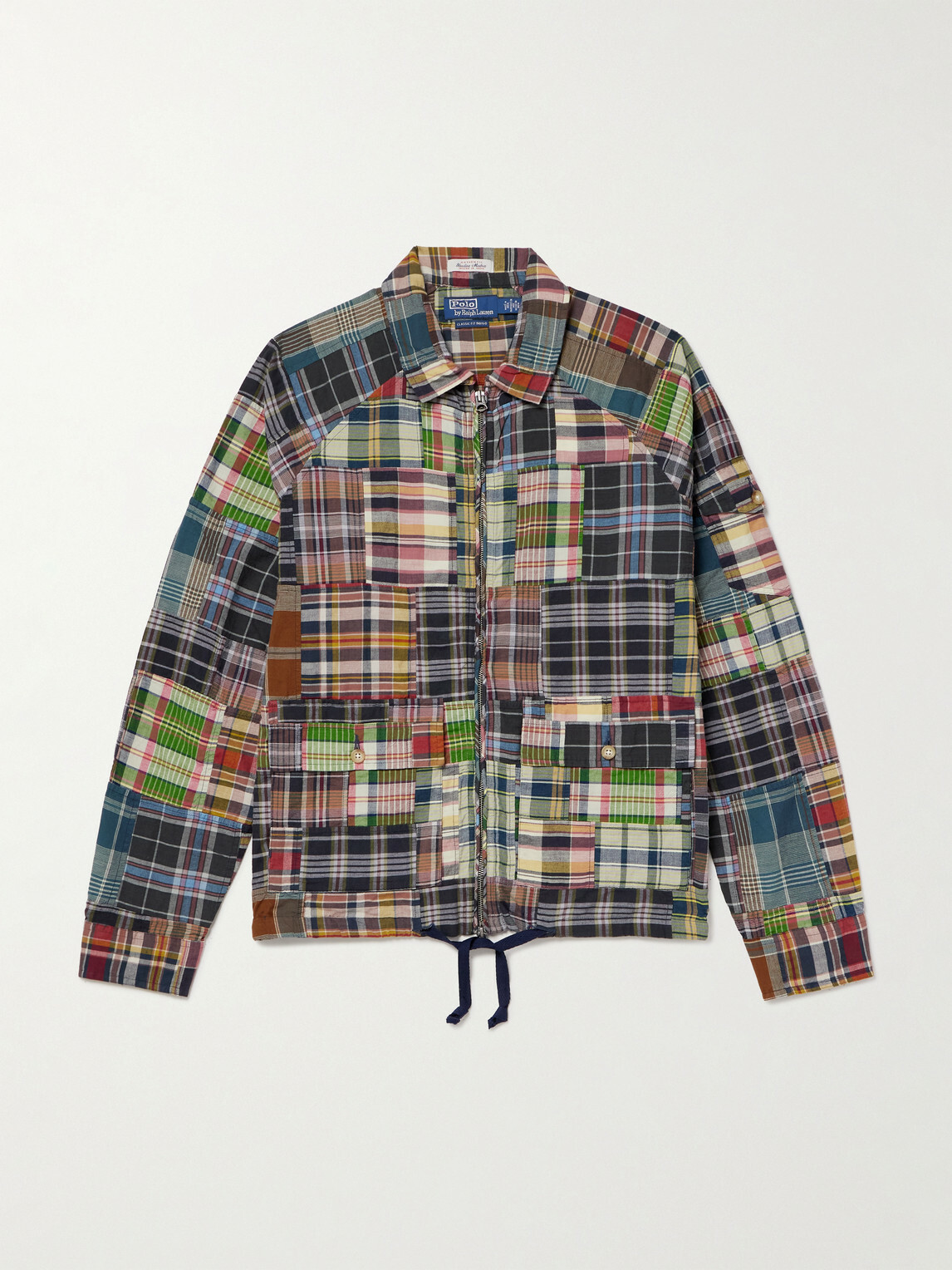 Polo Ralph Lauren - Patchwork Checked Cotton Blouson Jacket