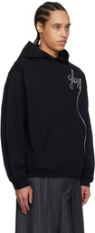 Glass Cypress Black Pullover Hoodie