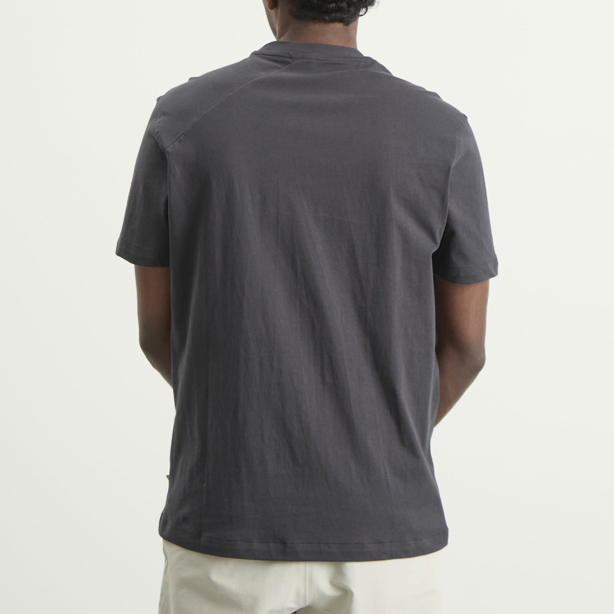 Klättermusen Men's Root Logo T-Shirt in Raven