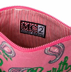 MC2 Saint Barth Parisienne Paisley Terry Pochette With Saint Barth Embroidery