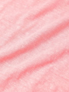 120% - Linen-Jersey T-Shirt - Pink
