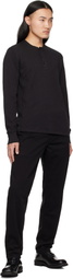 rag & bone Black Classic Flame Henley