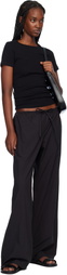 Matteau Black Short Sleeve Baby T-shirt