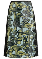 3.1 Phillip Lim Ethereal Mushrooms Sequin-embellished Tulle Skirt Blue