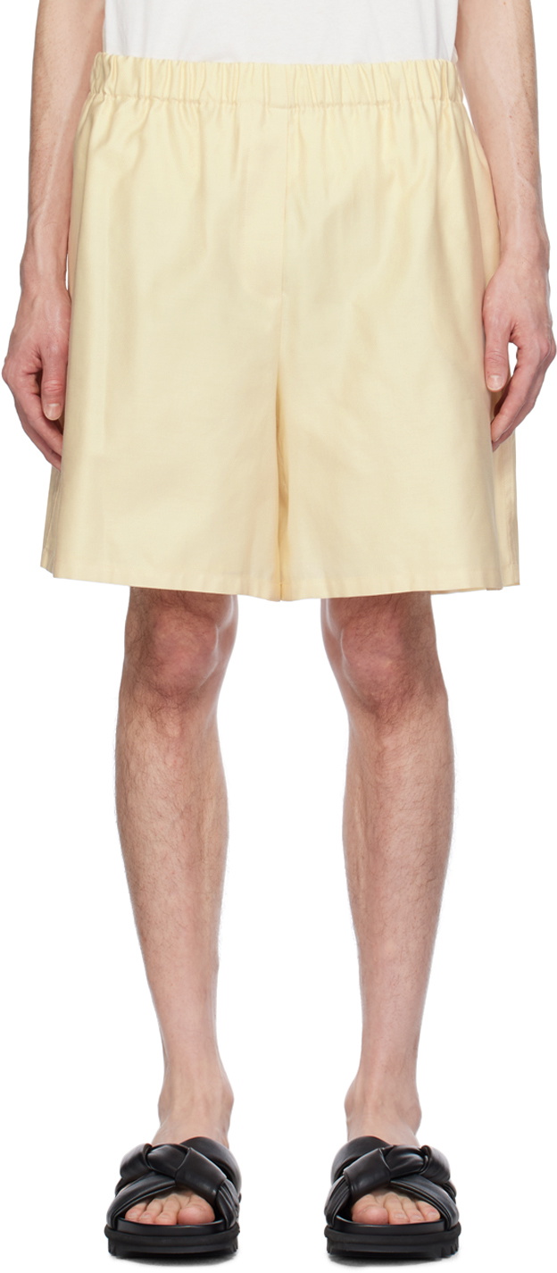 Max Mara Off-White Piadena Shorts