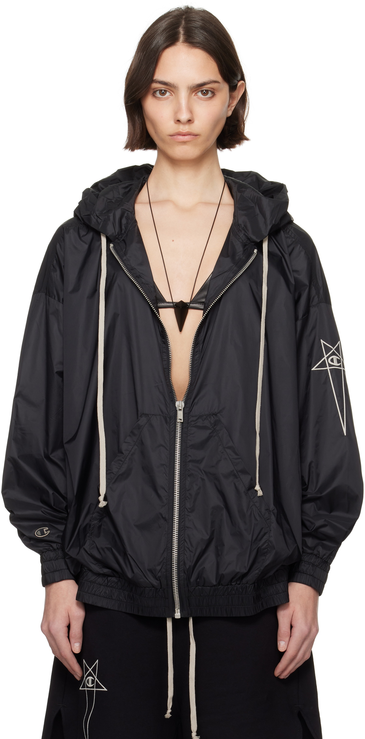 【関税・送料込】RICK OWENS AW24 Moncler Jumbo スウェット 関税・送料込】RICK OWENS AW24 Moncler Jumbo 綿 フーディー