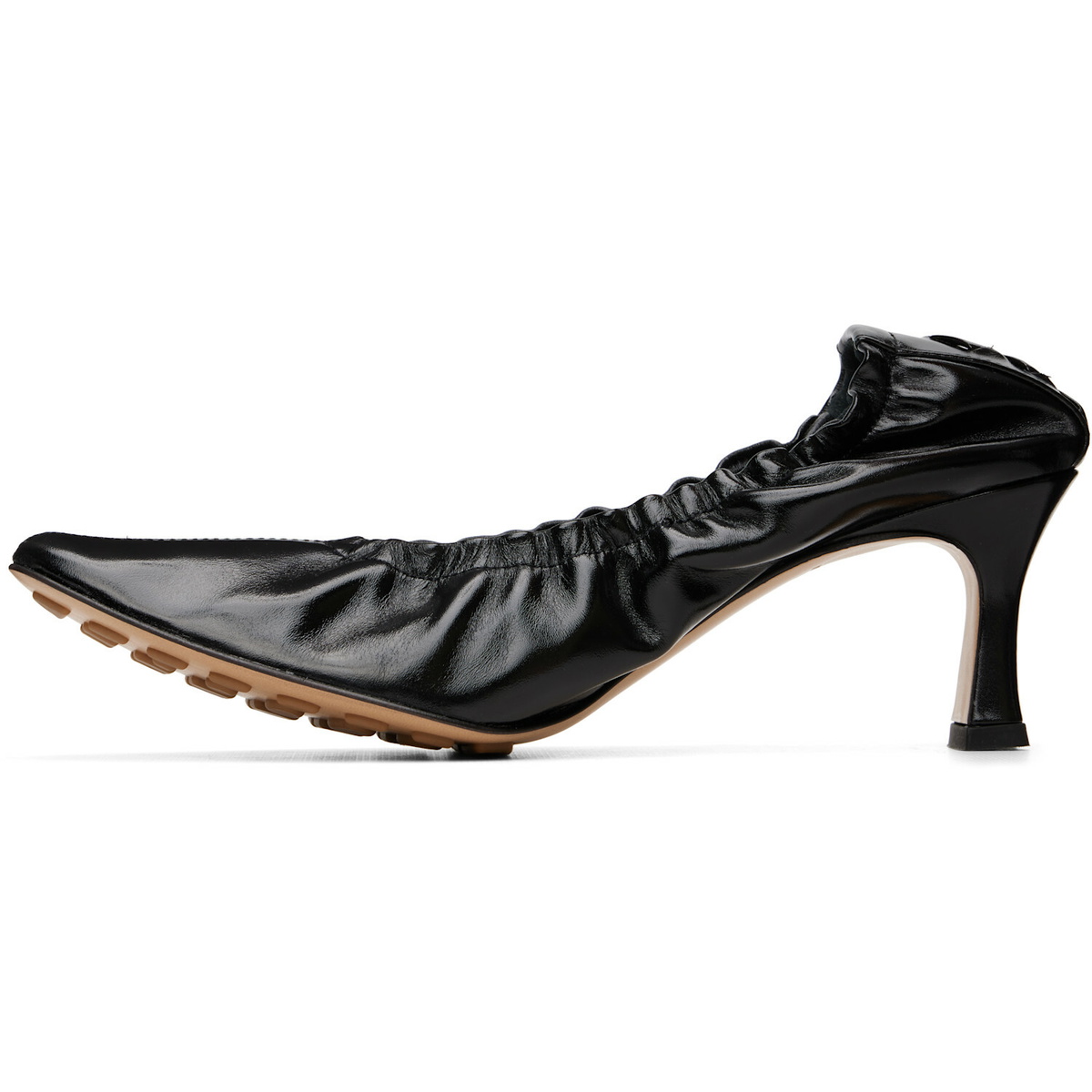 Bottega Veneta Black Sofia Heels