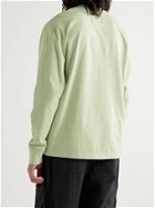 REIGNING CHAMP - Cotton-Jersey T-Shirt - Green