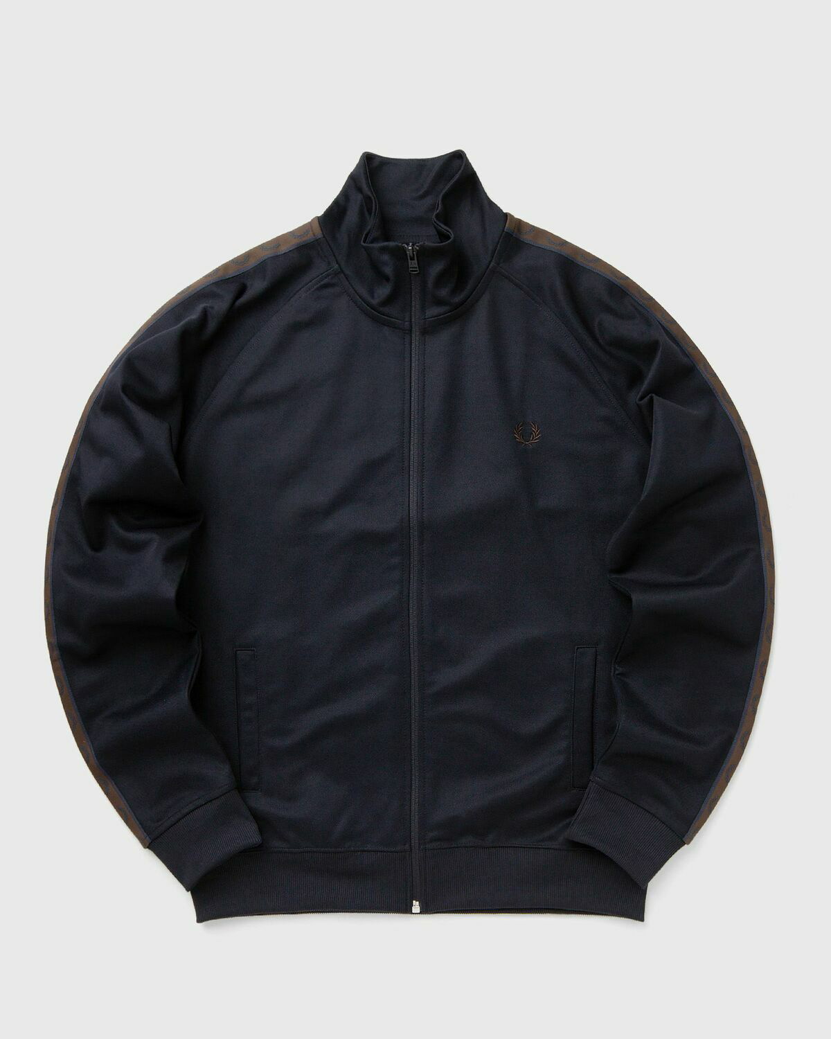 Fred Perry CONTRAST TAPE TRACK JACKET Blue Men Fred Perry