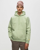 Carhartt Wip Hooded Chase Sweat Green - Mens - Hoodies