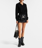 Dolce&Gabbana Leather biker boots