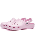 Crocs Women's Classic Clog in Ballerina Pink