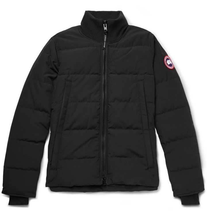 Photo: Canada Goose - Woolford Slim-Fit Quilted Arctic Tech Down Jacket - Black