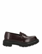 Adieu Womens Loafers Burgundy