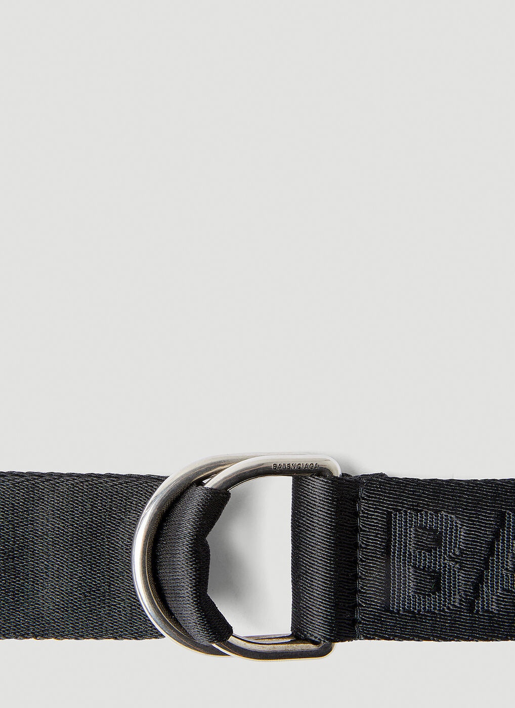 D-Ring Jacquard Belt in Black Balenciaga