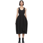 Enfold Black Hourglass Dress