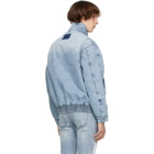 Ksubi Blue Denim Kolossus Jacket