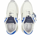 Off-White Men's Runner Sneakers in Navy