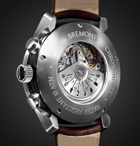 Bremont - ALT1-Classic/CR Automatic Chronograph 43mm Stainless Steel and Leather Watch, Ref. No. ALT1-C/CR - Neutrals