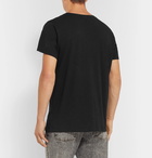 Isabel Marant - Zafferh Logo-Print Cotton-Jersey T-Shirt - Black