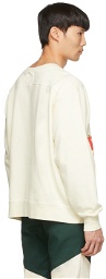 Rhude Off-White Cotton Sweatshirt