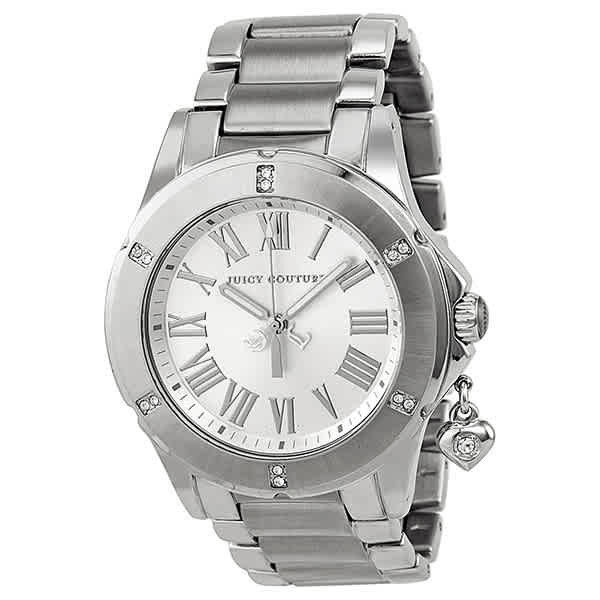 Juicy Couture Rich Girl Silver Dial Stainless Steel Ladies 