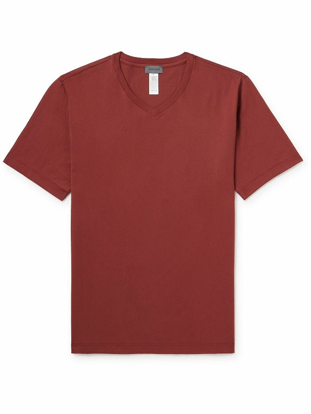 Photo: Hanro - Living Cotton-Jersey T-Shirt - Red