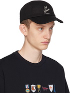 Maison Kitsuné Black 'Café Kitsuné' Cap