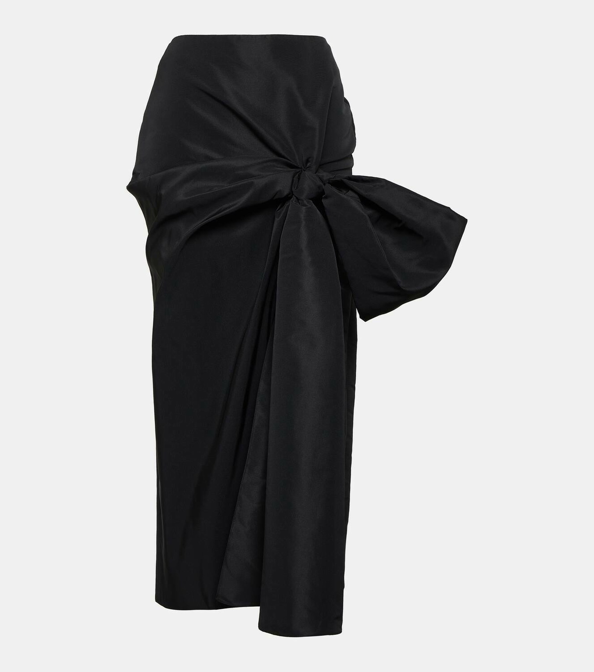 Alexander McQueen Bow-detail midi skirt Alexander McQueen