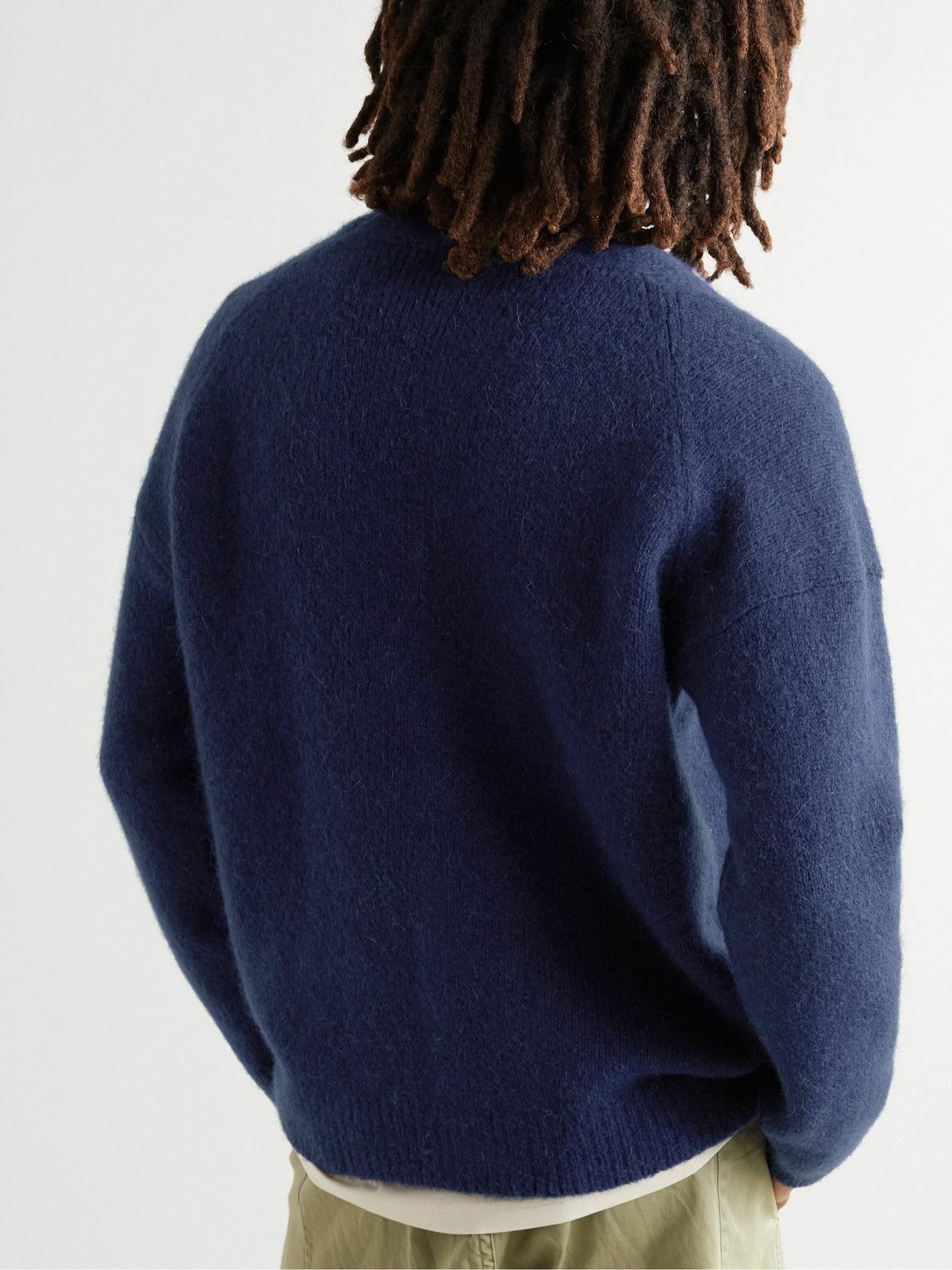La Paz - Knitted Cardigan - Blue