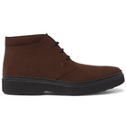 Tod's - Nubuck Desert Boots - Men - Brown