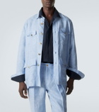 Rubinacci Linen field jacket