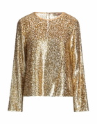 Jucca Womens Top in Gold