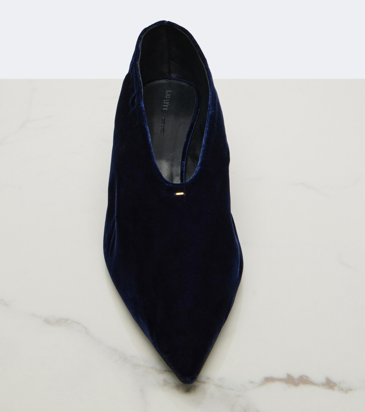 Khaite Miriam velvet pumps