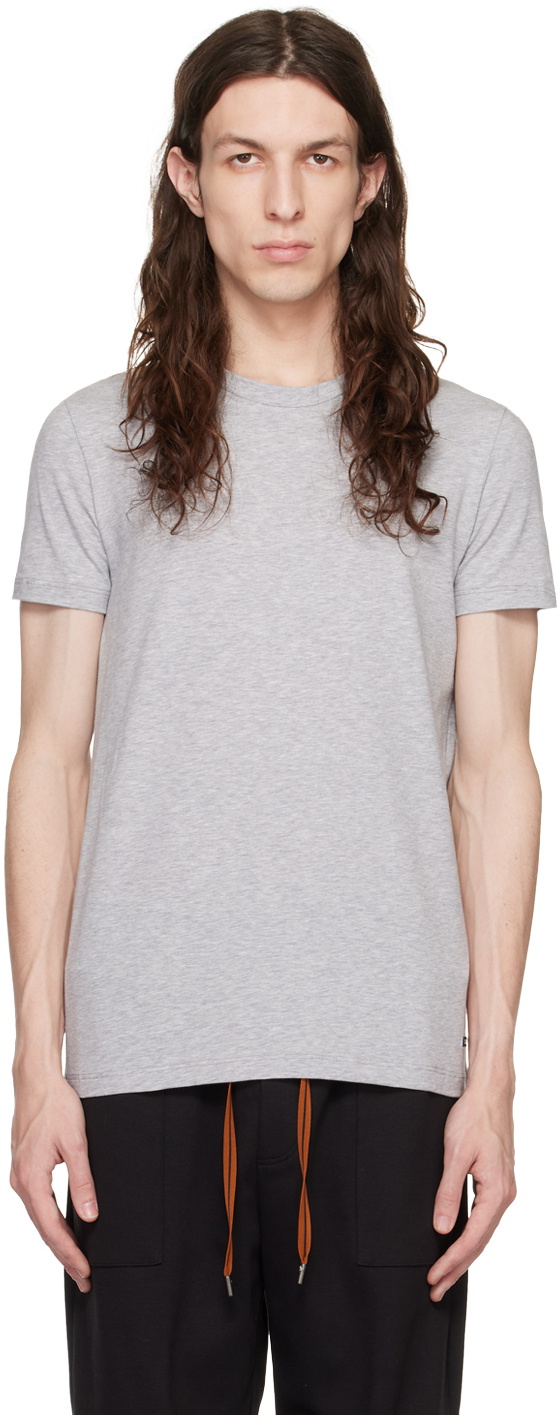 ZEGNA Gray Signifier TShirt Zegna