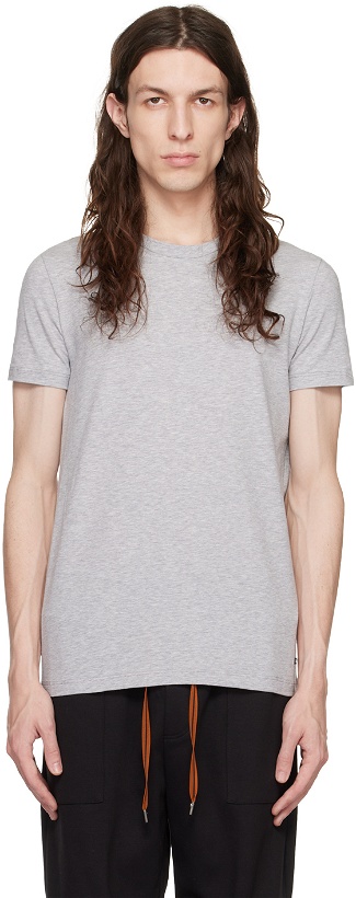Photo: ZEGNA Gray Signifier T-Shirt