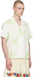 Bode White Lily Of The Valley Shirt